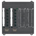Leviton Twist & Mount Patch Panel, 12-Port, Cat6